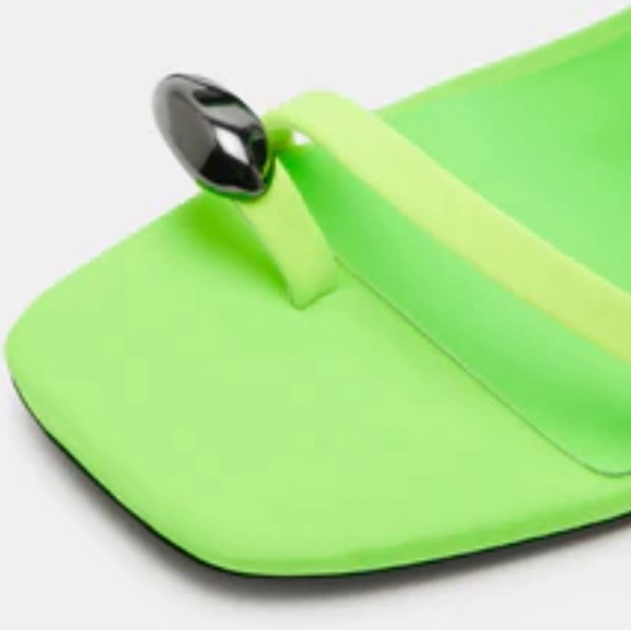 JESSICA RICH Steve Madden Harriett Lime Green High Heel - Picture 3 of 8